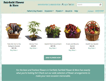 Tablet Screenshot of fairfieldflower.com